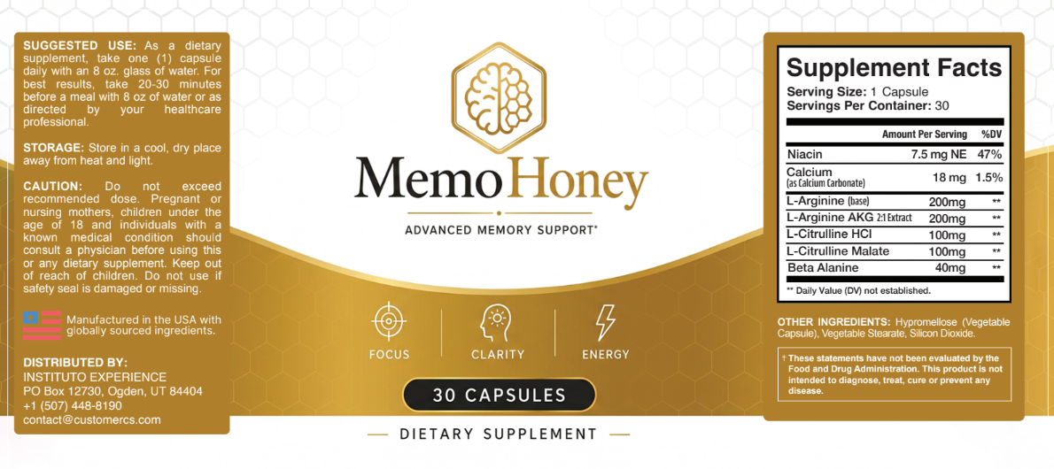 MemoHoney label